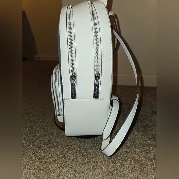 EUC Michael Kors Jaycee Embellished Denim Backpack - Picture 7 of 16